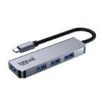 iggual Hub USB 3.0 tipo C x 4 puertos USB-A 3.0