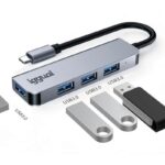 iggual Hub USB 3.0 tipo C x 4 puertos USB-A 3.0 - Imagen 2