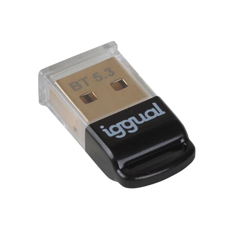 AAOAUS0233_800 iggual Adaptador USB 2.0 mini Bluetooth 5.3 - Imagen 1