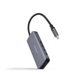 Nanocable HUB USB-C/M a 3xUSB-C/H ALUMINIO 10 cm - Imagen 2