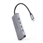 Nanocable HUB USB-C/M a 4xUSB-C/H + USB-C PD 100W - Imagen 2