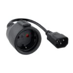 Nanocable Cable Adaptador C14-M a CEE7-H, 50cm - Imagen 2