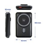 EWENT POWERBANK 10000mAh MagSafe PD 22,5W - Imagen 2