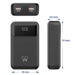 EWENT POWERBANK 65W, 20000mAh CARGA RÁPIDA - Imagen 2