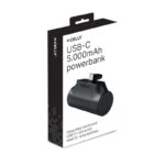 Celly Powerbank Compacta Usb-C 5000 mAh Negra - Imagen 2