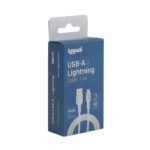 iggual cable USB-A/Lightning 100 cm blanco - Imagen 3