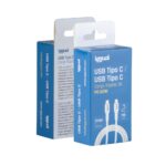 iggual Cable USB-C/USB-C 100 cm blanco Q3.0 3A 60W - Imagen 3