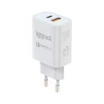 iggual Cargador doble USB QC3.0 + tipo C PD 20W - Imagen 2