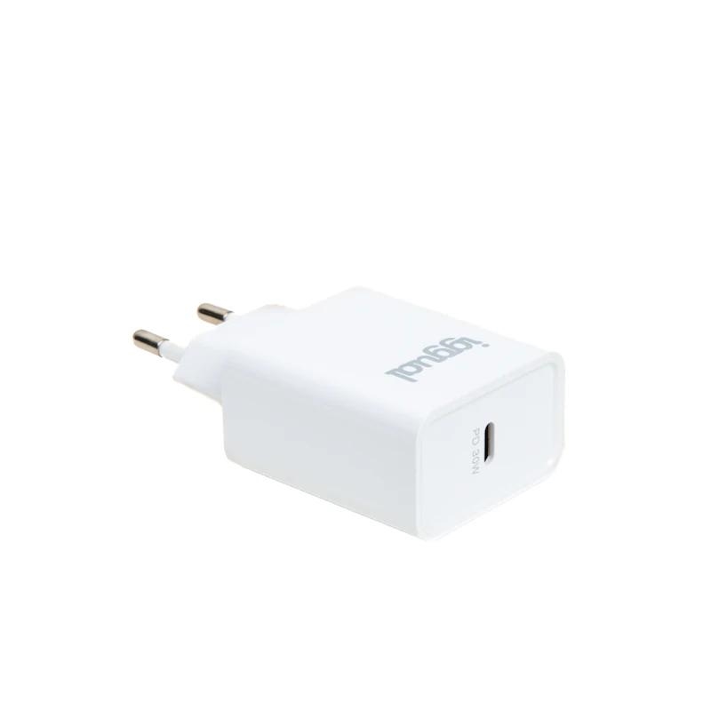 AATCAT0338_800 iggual Cargador rápido de pared USB PD tipo C 30W - Imagen 1