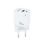 TOOQ Cargador pared GAN USB-C/USB-A 30W