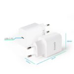 Tooq Cargador pared USB-C PD3.0 20W Blanco - Imagen 2