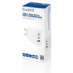 EWENT CARGADOR RÁPIDO USB-C / QC 3.0 / 30W - Imagen 4