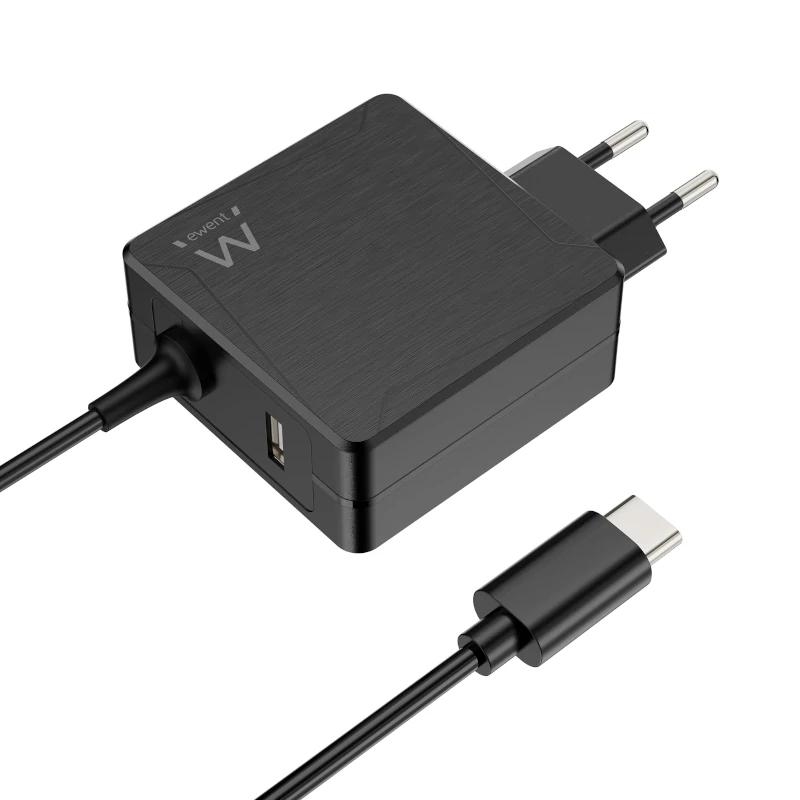 AATCAT0377_800 EWENT Cargador USB-CPD 65W + Puerto USB-A - Imagen 1