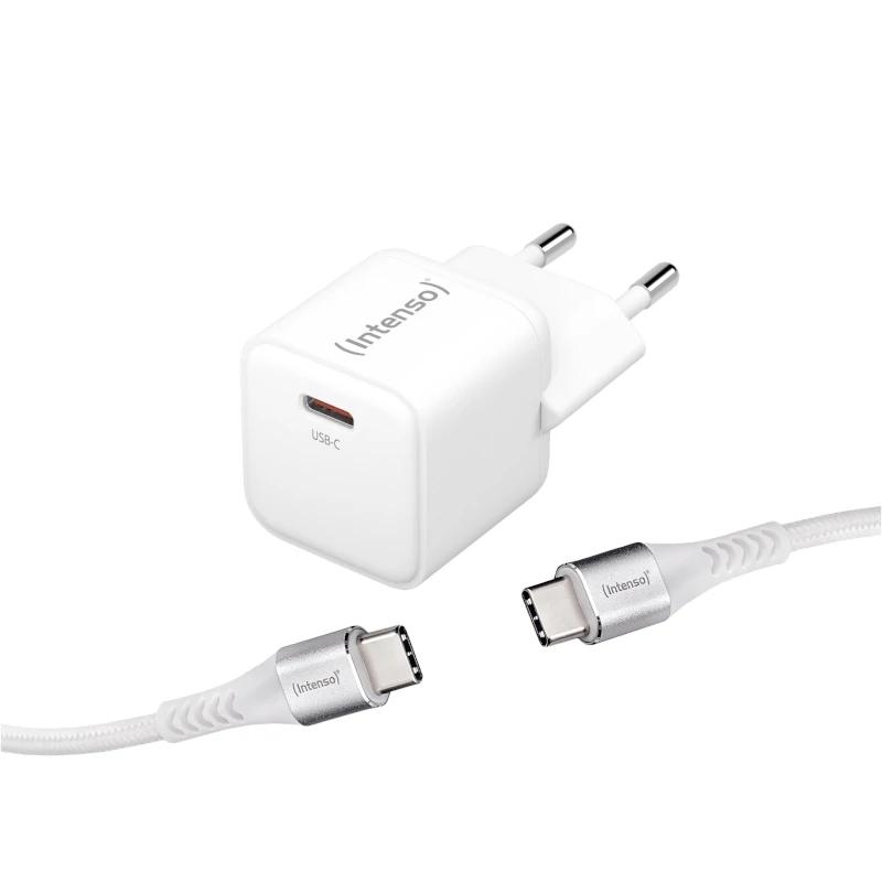 AATCAT0403_800 Intenso | KIT Cargador GaN W30C + Cable USB-C - Imagen 1