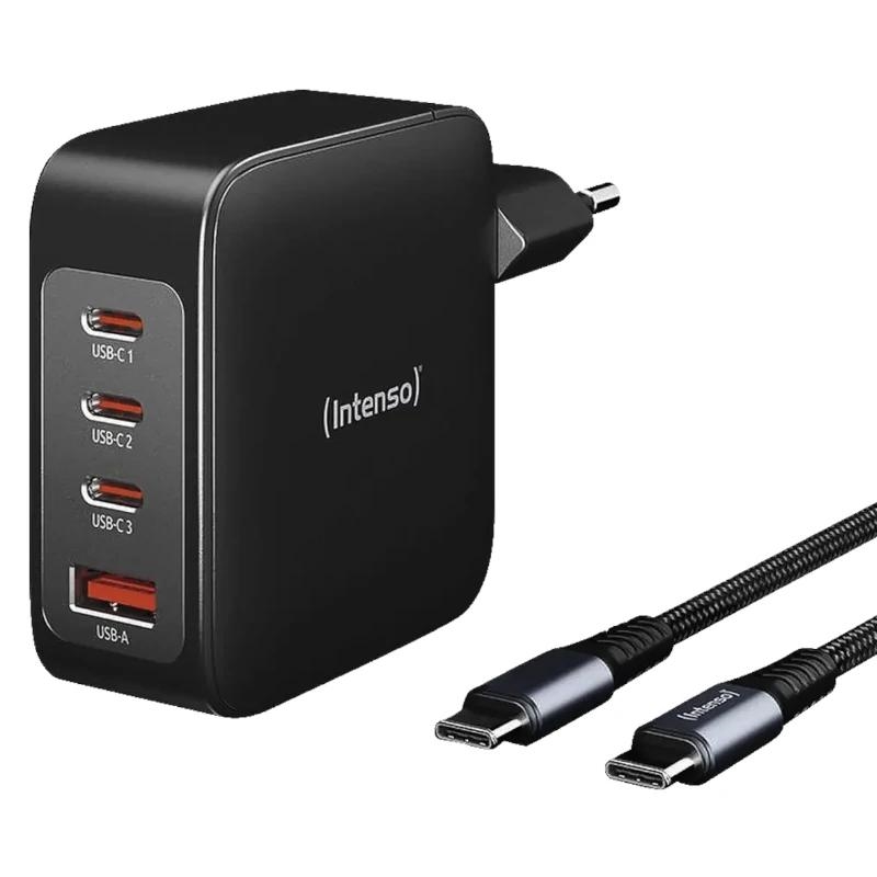 AATCAT0405_800 Intenso | KIT Cargador GaN W140A3C + Cable USB-C - Imagen 1