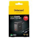 Intenso | KIT Cargador GaN W140A3C + Cable USB-C - Imagen 2