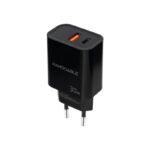 Nanocable Cargador USB-C/PD+USB-A/QC 30W Negro - Imagen 2