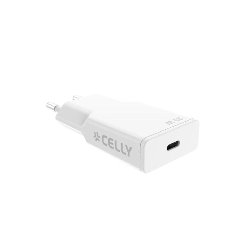 AATCAT0456_800 Celly Cargador 1 Usb-C 25w - Imagen 1