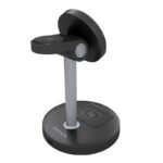 Aisens Cargador Inalámbrico USBC 15W 3 en 1 Negro - Imagen 2