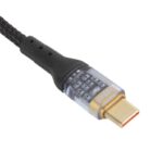 iggual Cable USB-C a tipo C 3A 100 cm trenzado LED - Imagen 3