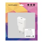 Nanocable Cargador USB-C/PD + USB-A/QC 25W Blanco - Imagen 2