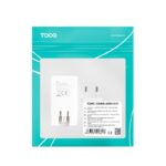 Tooq Cargador pared GAN USB-C/PD + USB-A/QC 65W - Imagen 4
