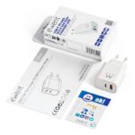 EWENT EW1318 Cargador rápido USB-C PD 20W USB-A QC - Imagen 2