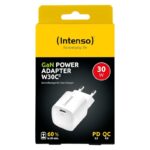 Intenso | Cargador pared GaN W30C² USB-C Blanco - Imagen 2
