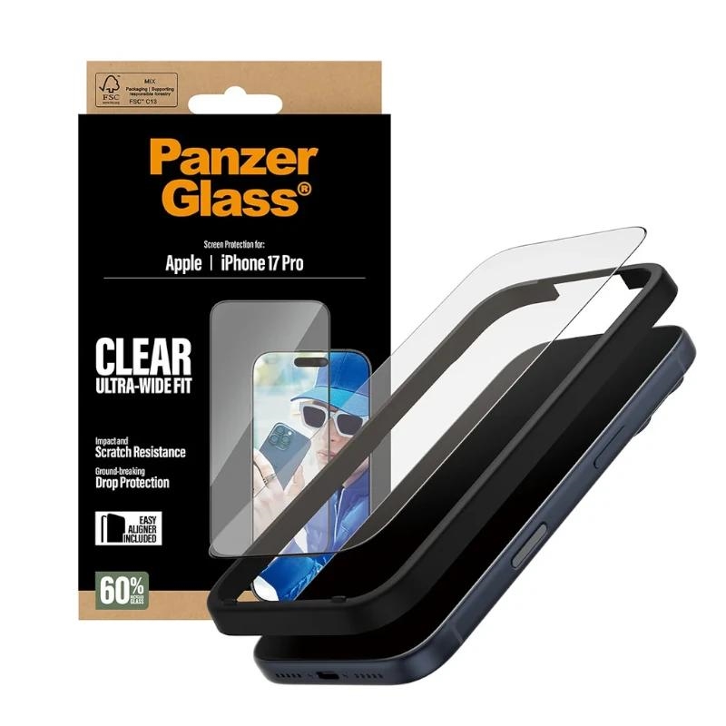 AATFYC3601_800 PanzerGlass Screen Protector iPhone 17 Pro - Imagen 1