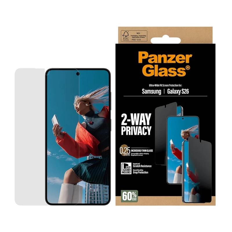 AATFYC3621_800 PanzerGlass Privacy Screen Pr. Samsung S26 - Imagen 1