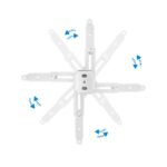 Tooq PJ2012T-W Soporte Proyector Techo Blanco - Imagen 3