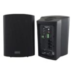 Approx Altavoces Pared Dig.2x30W kit de mont negro - Imagen 3
