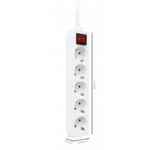 EWENT EW3916  Regleta 5 Tomas / 1 interruptor 1.5m - Imagen 4