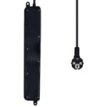 Ewent EW3924 Regleta 6 tomas con proteccion Negro - Imagen 2