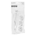 Ewent Ew3958 Regleta 3 tomas Blanco - Imagen 4