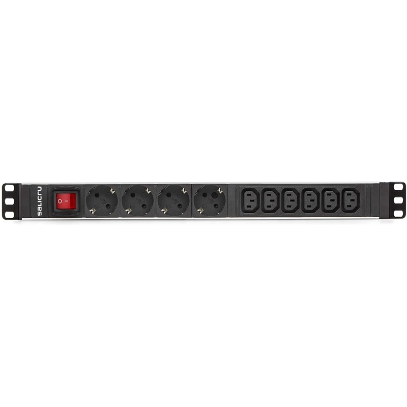 AELREG0083_800 Salicru SPS 4F+6F PDU SCH+C13/C14 - Imagen 1