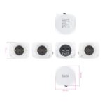 Nanocable Base de enchufes con 4 USB Blanco - Imagen 2