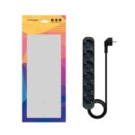 Nanocable Regleta de Enchufes 6 Tomas 1.4 m Negro - Imagen 2