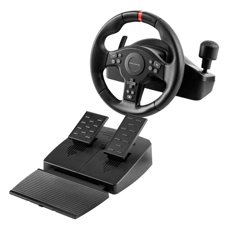 AGAMAC0217_800 MARS GAMING Volante Simulación Carreras Negro - Imagen 1