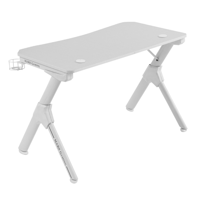 AGAMEG0011_800 Mars Gaming Mesa MGD Gaming CARBON FIBER White - Imagen 1