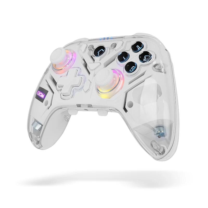 AGAMJP0086_800 KROM Gamepad KRYSTAL Wireless RGB Bluetooth 5.0 - Imagen 1