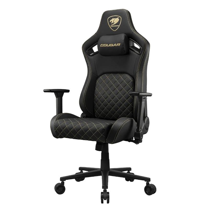 AGAMPA0619_800 Cougar Silla Gaming Defensor Gold - Imagen 1