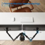 EWENT EW1512 Soporte mesa 2 monitor 13-32" - Imagen 4