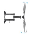 Tooq LP6055TN-B Soporte TV Incl/gira 23"-55" 3Piv - Imagen 2