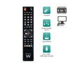 EWENT EW1570 Mando TV 4 en 1 programable x cable - Imagen 4