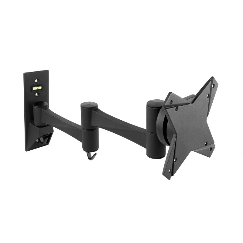 AISATV0255_800 Tooq LP2323TN-B Soporte TV 13"-27" Gir/Incli Negro - Imagen 1