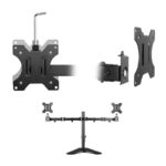 EWENT EW1536 Soporte Sobremesa 2xMonitores 32" VES - Imagen 3