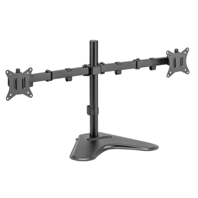 AISATV0288_800 iggual SSM02 Soporte sobremesa 2 monitores 13"-32" - Imagen 1