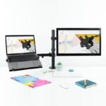 Tooq DB1200TN-B Soporte mesa monitor/portátil - Imagen 3