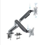 Tooq DB4132TNR-G Soporte mesa 2 monitor/tv 17-32" - Imagen 2